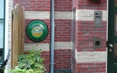 Wooncorporatie regelt een City AED voor hun bewoners